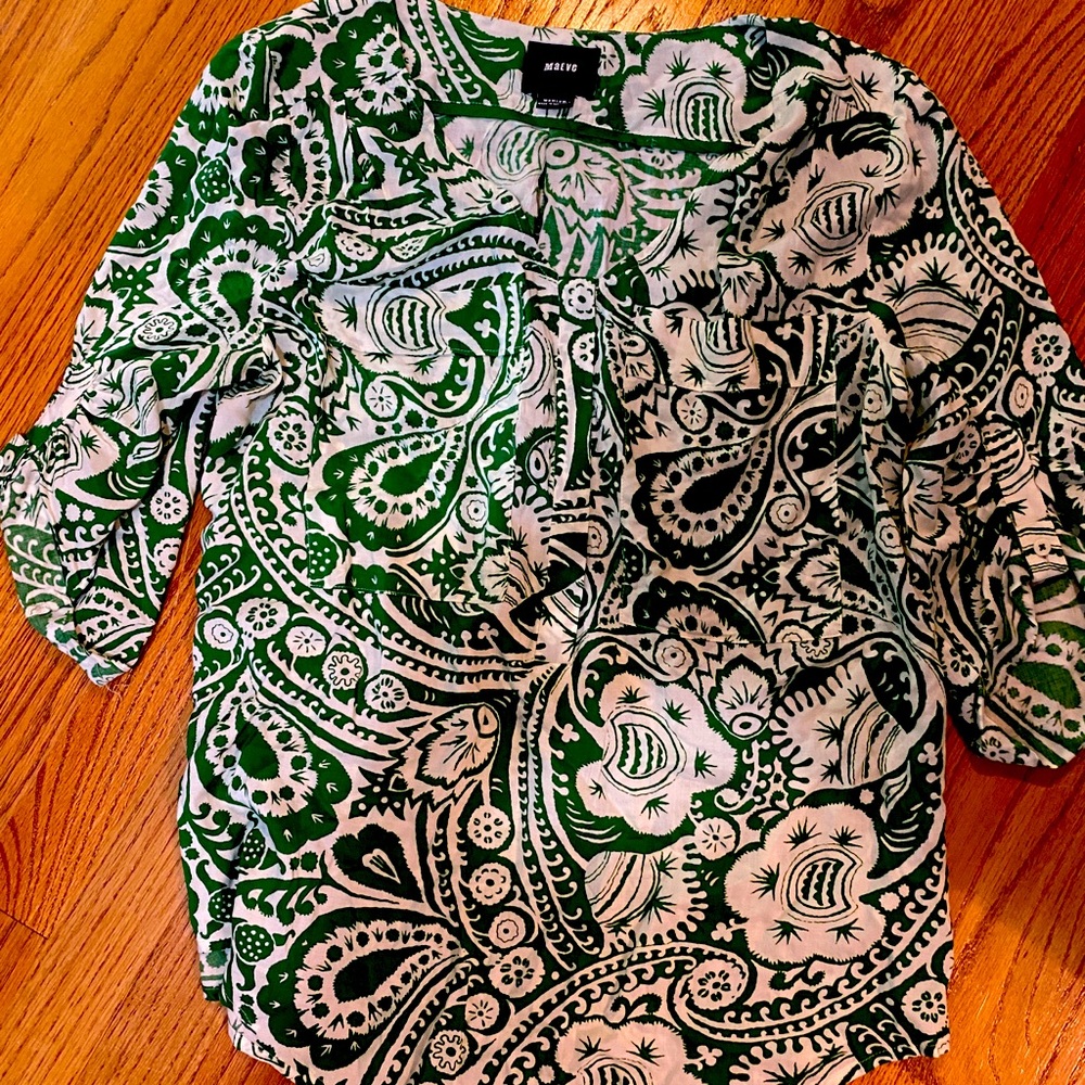 Anthropology Maeve Top. Size M.
